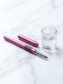 1pc Metal Nail Art Carving Crystal Therapy 3D Pattern Pen - Multicolor - View 2