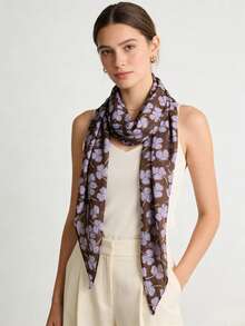 1pc Classic Paisley Pattern Beach Towel/Shawl/Scarf, High-End Stylish Accessory, Versatile For Commute, Dating, Gifts, Enhances Elegance And Quality - Multicolor - View 10