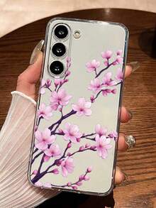 Ốp lưng điện thoại chống sốc trong suốt, tối giản, họa tiết hoa, tương thích với Samsung Galaxy S26, S26 Plus, S26 Ultra, S25, S25 Plus, S25 Ultra, A16, A36, A26, A56, A50, A12, A32, A52, A72, A51, A21S, A13, A14, S24, S24 Plus, S24 Ultra, S20, S23, S22, A53, S20 FE, S21, 11, 12 Pro, 12, 12X, 13 Pro, 14 Pro, 15 Pro, X3 Pro, 10, 9, Note 9, 12C, Note 11 Pro, Note 8 Pro, 9C, 9A - Nhiều màu - Xem 3