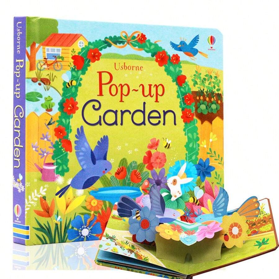 Usborne 3D Pop-Up Garden Book - Interactive Early Learning Book, Children's Educational Story Book, Nature Themed Gift For Toddlers - Multicolor - View 1