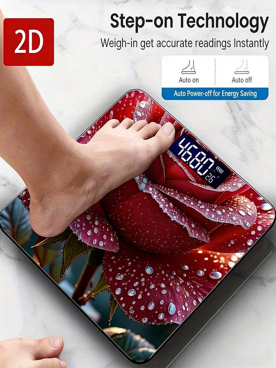 1个幽灵绿猫形便携式浴室秤