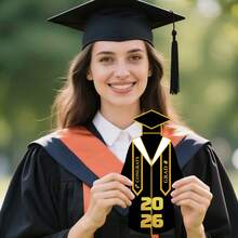 1pc 2026 Graduation Cap & Gown Money Pull Box, Black Gold Money Pull Box Gift 2026 Grad Graduation Party Surprise Gift Container For 2026 Graduation Celebration, Commencement Ceremony, Grad Party Decor, Graduation Gift Surprise - Money Box - View 4
