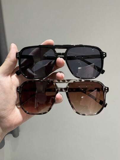 4pcs/Set Spring Break Design, Timeless, Versatile Elegant Classic Ins Style Women's Fashion Eyeglasses, Suitable For Driving, Camping, Daily Life, Business Casual, Outdoor Recreation, Fashionable Accessory Gift