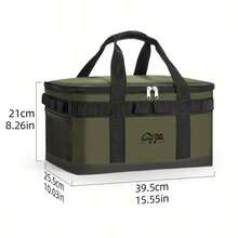 1pc Outdoor Tactical Insulation Bag With Multiple Functions - Green - View 4