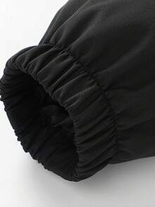 1 Set Men's Windproof Breathable Sports Suit, Jogging Color-Blocking Jacket & Pants Spring - Dark Green - View 4