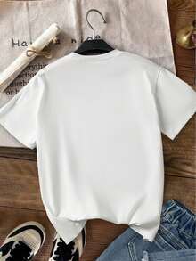 Women T-Shirts - White - View 2