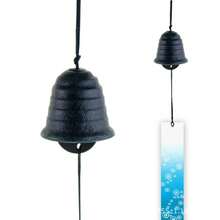 Japanese Traditional Lucky Wind Chime, Suitable For Outdoor, Cast Iron Blessing Temple Wind Chime, Memorial Consoling Leaf Wind Chime, Indoor Garden Bell, Courtyard, Balcony (Leaf), Home Decor, Room Decor, Wall Decor Gift, Birthday & Graduation Gift - Multicolor - View 35