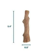 Dogwood Dog Chew Toy Real-Wood Blend Natural Flavor And Texture Moderate Chewers Small 5.4" - Gói nhỏ gồm 1 sản phẩm - Xem 6