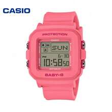 Reloj deportivo para mujer Casio BGD-10K-2PRR con luz de fondo LED y horario mundial, con dijes desmontables - Unitalla - Ver 7