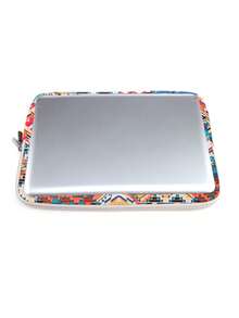 LISEN Blue Rhombus Plaid Shock-Proof & Water-Resistant Laptop Sleeve, Fits 12-16 Inch MateBook, Legion R7000P Y9000P, ThinkBook 15.6/16 Inch (2021-2026 Models), Air 13/15 Inch M1/M2/M3, Pro 13.3-16 Inch, HP And More - Multicolor - View 6