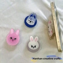 Giá đỡ điện thoại trong suốt có thể mở rộng hình hoạt hình SKZ K-POP STAY, quà tặng cho người hâm mộ. - Nhiều màu - Xem 6