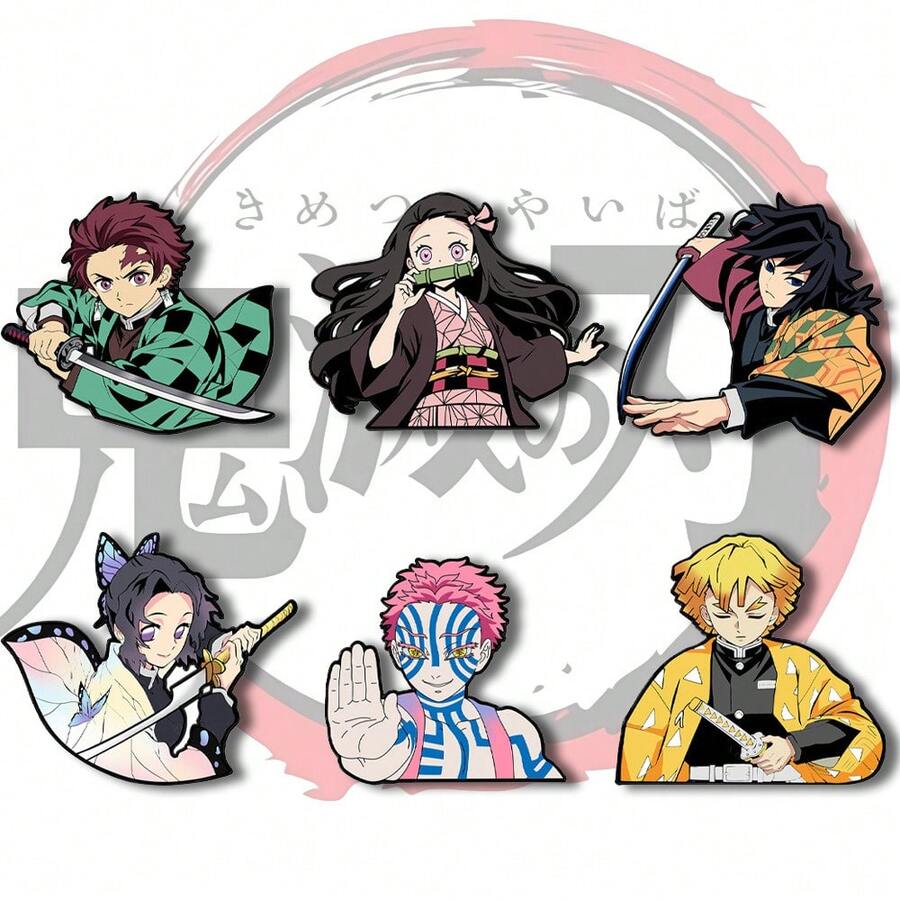 Anime Badge Cartoon Character Enamel Pin Backpack Decoration Gift - Upper Moon Three - View 1