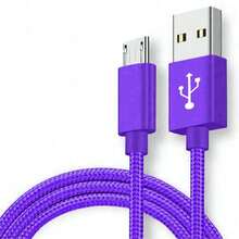 Kabel Charger Micro USB, 3 Paket (3,3 kaki/6,6 kaki/10 kaki) untuk Charger Android Micro USB ke USB A, Kabel Jalinan Nilon, Kompatibel dengan Galaxy S6 S7 Edge Note 5, Kindle, dan Lainnya - Merah - MultiWarna - View 17