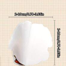 50pcs Arabic Funny Emoticon Sticker Adult Sticker Set Satirical Emoticon Sticker Cool Sticker Laptop Handmade Supplies Vinyl Sticker - Multicolor - View 2