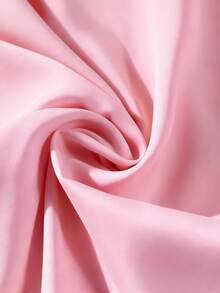 Áo kiểu nữ cỡ lớn, chất liệu polyester mềm mại, thoải mái, nhẹ và có độ co giãn nhẹ, phù hợp với người có vóc dáng lớn, thích hợp mặc vào mùa xuân/hè hoặc mặc nhiều lớp. Do sự khác biệt giữa các lô hàng, màu sắc có thể có một vài sự khác biệt nhỏ. Màu hồng. - Hồng - Xem 5