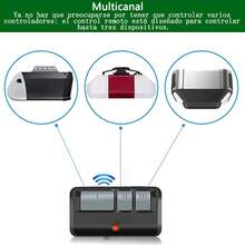 5 piezas Control Multifrecuencia Universal 893max Puerta Automatica Control remoto automático de la puerta del coche - Negro - Ver 4