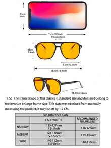 4pcs/Set Spring Break Design, Timeless, Versatile Elegant Classic Ins Style Women's Fashion Eyeglasses, Suitable For Driving, Camping, Daily Life, Business Casual, Outdoor Recreation, Fashionable Accessory Gift - 1pc Black Orange - View 6