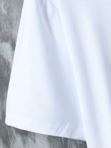 Men's T-Shirts For Spring And Summer - 白色 - 查看 6