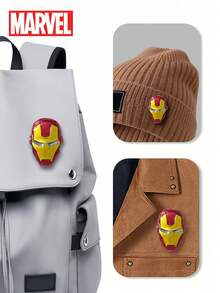 1PC Marvel Officially Licensed Avengers Enamel Pins Featuring Iron Man Spider Man Thor Punisher And Avengers Logo Vintage Metal Badge Designs Collectible Lapel Pins For Backpacks Jackets And Bags Ideal Gifts For Fans Friends And Family - Multicolor - View 12