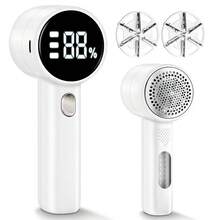 便携式织物除毛器，USB充电，衣物除毛器，毛衣除毛器，3档速度调节，可去除衣物、家具、毛衣、沙发、毯子上的绒毛 - 除毛器 - 查看 11