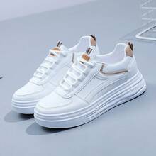 Women Skateboarding Shoes - W1788-white Grey - View 10