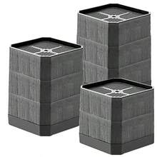 Elevadores de Cama para MueblesElevadores de Cama Paquete de 8 elevadores de Muebles elevadores de Cama Ajustables elevadores apilables para sofá para Marco de Cama Dormitorio Mesa A2 - otro - Ver 1