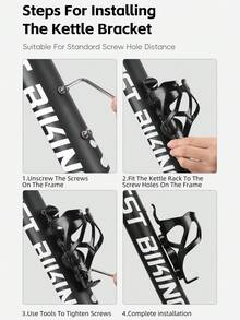 WEST BIKING Multi-Functional Anti-Theft Water Bottle Holder A Tracker Can Be Installed On The Back Road Bike And Mountain Bike Riding Gear - Multicolor - View 12