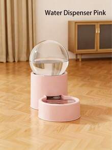 Dispensador automático de agua para gatos/perros, comedero automático para mascotas y equipo de almacenamiento y dispensador de alimento para mascotas, adecuado para propietarios de gatos/perros de interior, diseño único, fácil de usar. - 0,8 L - Ver 11