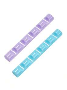 Bộ 2 giá đựng cọ vẽ móng, màu hồng trong suốt, 5 ngăn, giá đỡ mini di động bằng acrylic, dụng cụ làm móng, giá trưng bày cọ khắc móng DIY, đồ dùng làm móng, dụng cụ cho kỹ thuật viên làm móng - Nhiều màu - Xem 6