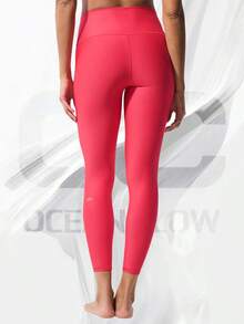 7/8 High-Waist Airlift Legging - Candy Red - View 2