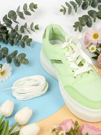 1 Pair 100cm Flat Shoelaces, Suitable For Casual Shoes, Flats, Sneakers, Shoe Accessories (Shoelaces Only, Shoes Not Included)