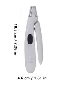 Gunting Kuku Hewan Peliharaan LED 2-in-1, Pengasah Kuku Anjing & Kucing Isi Ulang, Kikir Kuku Hewan Peliharaan Profesional Cocok Untuk Pemula, Alat Perawatan Tanpa Rasa Sakit Untuk Anjing Kecil, Sedang, Besar, Kucing, Anak Anjing, Anak Kucing - A - View 3
