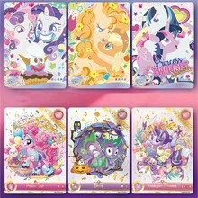 Hasbro 我的小马宝莉卡片收藏 - 闪亮月亮系列全盒装，第五波，官方授权收藏品，友谊就是魔法系列，是女孩生日派对和聚会的理想之选 - 彩色 - 查看 9