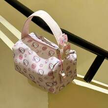 SANRIO Túi đựng mỹ phẩm mới dễ thương, Hello Kitty [Được cấp phép chính thức], Túi đựng đồ trang điểm di động tiện dụng khi đi du lịch - Nhiều màu - Xem 6