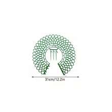 1/6 piezas Estantes de plantación de fresas verdes con tres patas robustas, marco de soporte para plantas de jardín, diseño de rejilla abierta para mejor drenaje, para plantas de fresas, para frutas y evitar la pudrición, práctico estante de almacenamiento para patio, un buen ayudante para la plantación - A - Ver 15