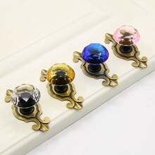 10 Packs Oil Rubbed Cabinet Knob Back Plates, 2.9 Inch Length And 1.2 Inch Width, Zinc Alloy Backplates Washers For Home Kitchen Drawer Knobs Dresser Pull Handles (Bronze) - Gold - View 12