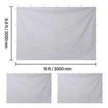 Canopy Sidewalls, Fit For 10 X 10 Ft Pop Up Canopy Tent, Tent Side Walls With Waterproof And Sunlight Protection Layer For Outdoor Event Tents, Vendor Booths, Camping (3 Sidewalls Only, White) - Zippered Design (3 Sides) - View 10