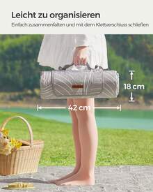 Picnic Mat - 奶咖色 - 查看 7