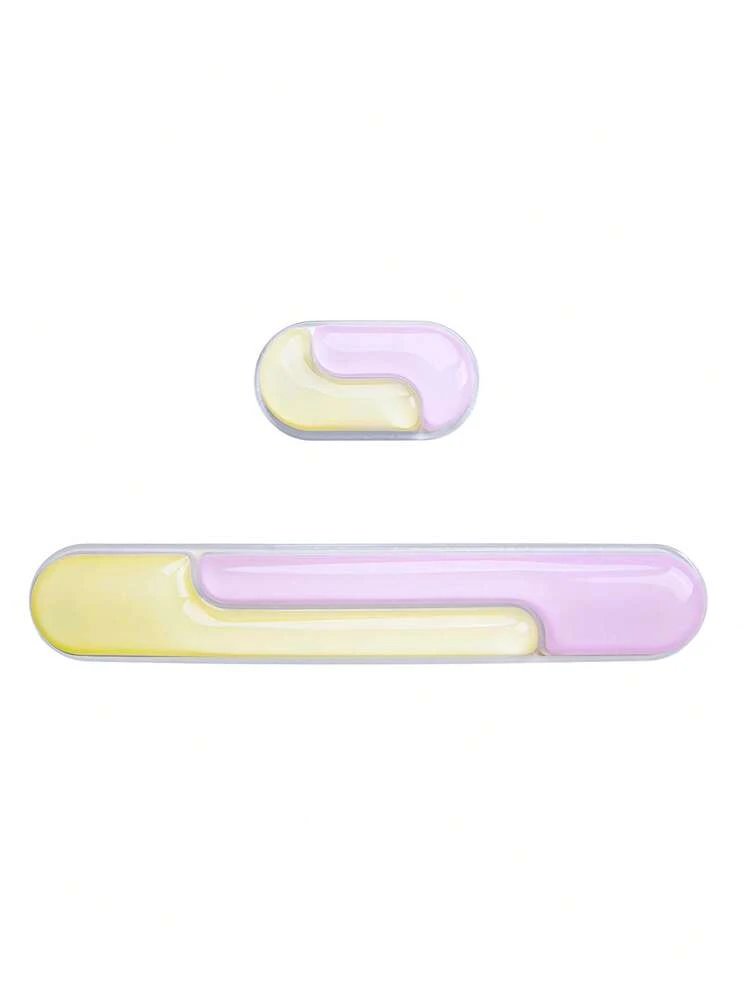 Transparent Cooling Wrist Support Suitable For Computer Keyboard, Ergonomic Gel Keyboard Wrist Rest Pad For Typing Pain Relief, Comfortable Silicone Wrist Pad For Office/Computer/Laptop/Gaming, Transparent - View 9