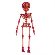 3D Movable Skeleton Doll - 20cm (7.9 Inches) Adjustable Joints Skeleton Toy, Creative Stress Relief Desk Decor, Suitable For Children Over 3 Years Old, Cool Halloween Gift For Boys And Girls - Multicolor - View 8