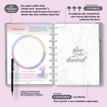 Iscool Permanent Disc Planner, White Marble - Trắng - Xem 5