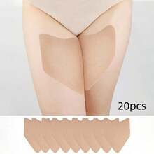 30/20/10pcs Set Invisible Anti-Chafing Thigh Bands, Thigh Rub Protection Tape, Transparent Protective Pads, Travel Essential, Suitable For Women's Inner Thighs And Calves, Comfortable Protection - Thin style - View 13