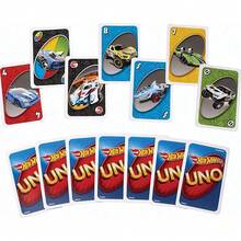 Mattel Mattel UNO - 经典颜色和数字匹配纸牌游戏 - 112 张牌 - 可定制和可擦除百搭牌 - 包含特殊动作卡 - 适合 7 岁以上儿童的礼物 - BGG53 - 查看 5