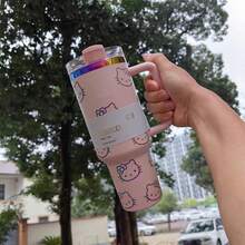 SANRIO NEW 40oz Vacuum Insulated Tumbler Stainless Steel Insulated Water Bottle Vacuum Thermal Flask For Women Men For Cold Hot Cup - Nhiều màu - Xem 8