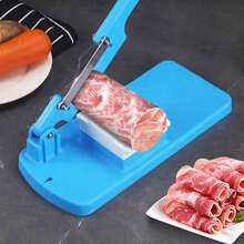 1. Máy thái thực phẩm công nghiệp với lưỡi dao điều chỉnh được - Thích hợp cho thịt đông lạnh, rau củ, trái cây - Lưỡi dao dễ vệ sinh và thiết kế nhỏ gọn - Lý tưởng cho nhà bếp gia đình, nhà hàng - Trạm sơ chế tiết kiệm không gian trên mặt bàn - Nhiều màu - Xem 11