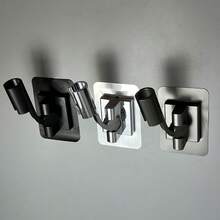 Giá đỡ vòi sen gắn tường bằng keo dính chắc chắn, không cần khoan, có thể điều chỉnh độ cao, phù hợp cho phòng tắm RV, cố định chắc chắn và sử dụng tiện lợi. - Mô hình phổ quát - Xem 4