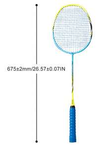 ALPSPORT POWER Composite Carbon Fiber 3U Badminton Racket <26lbs, Professional Attack Racket, Suitable For Beginners' Play - Multicolor - View 11