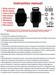 2pcs LED Digital Electronic Watch With Step Counter, TPU Soft Breathable Strap, Suitable For Students, Children, Teenagers, Sports, Outdoor, Christmas Gift - Multicolor - View 7