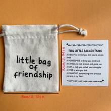 1 Set Friendship Accessory Gift, Friendship Souvenir Gift To Give To Friends, Long Distance, Missing You - View 6