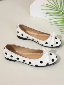 New Arrival Minimalist Versatile Macaron Color Ribbon Tie Ballerina Style Niche Casual Shoes - White - View 8